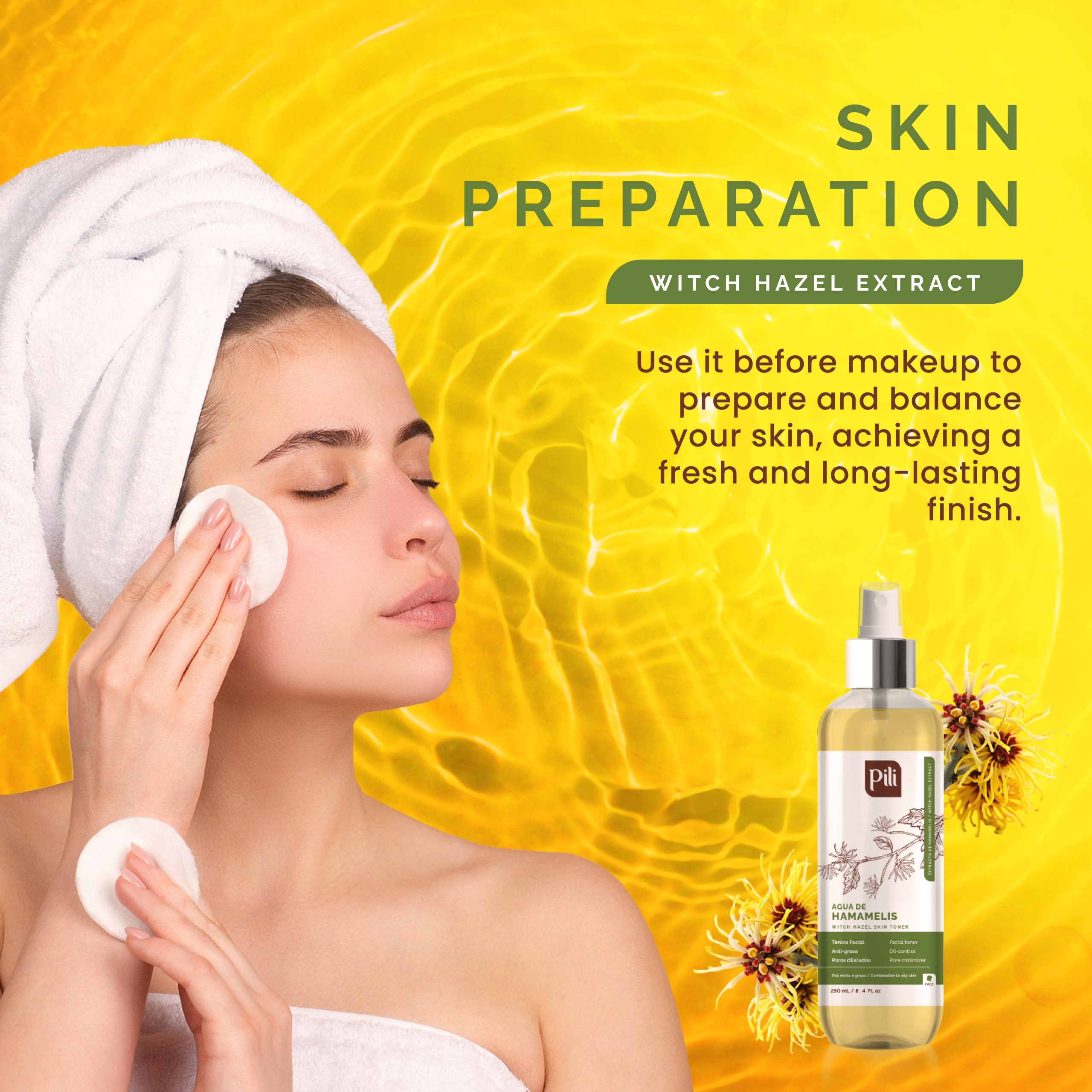 Witch Hazel Skin Toner - Image 3